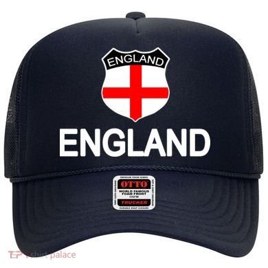 England Soccer Fan English Crest Flag Hat