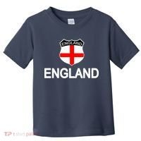 England Soccer Fan English Crest Flag Toddler T-Shirt thumb 0