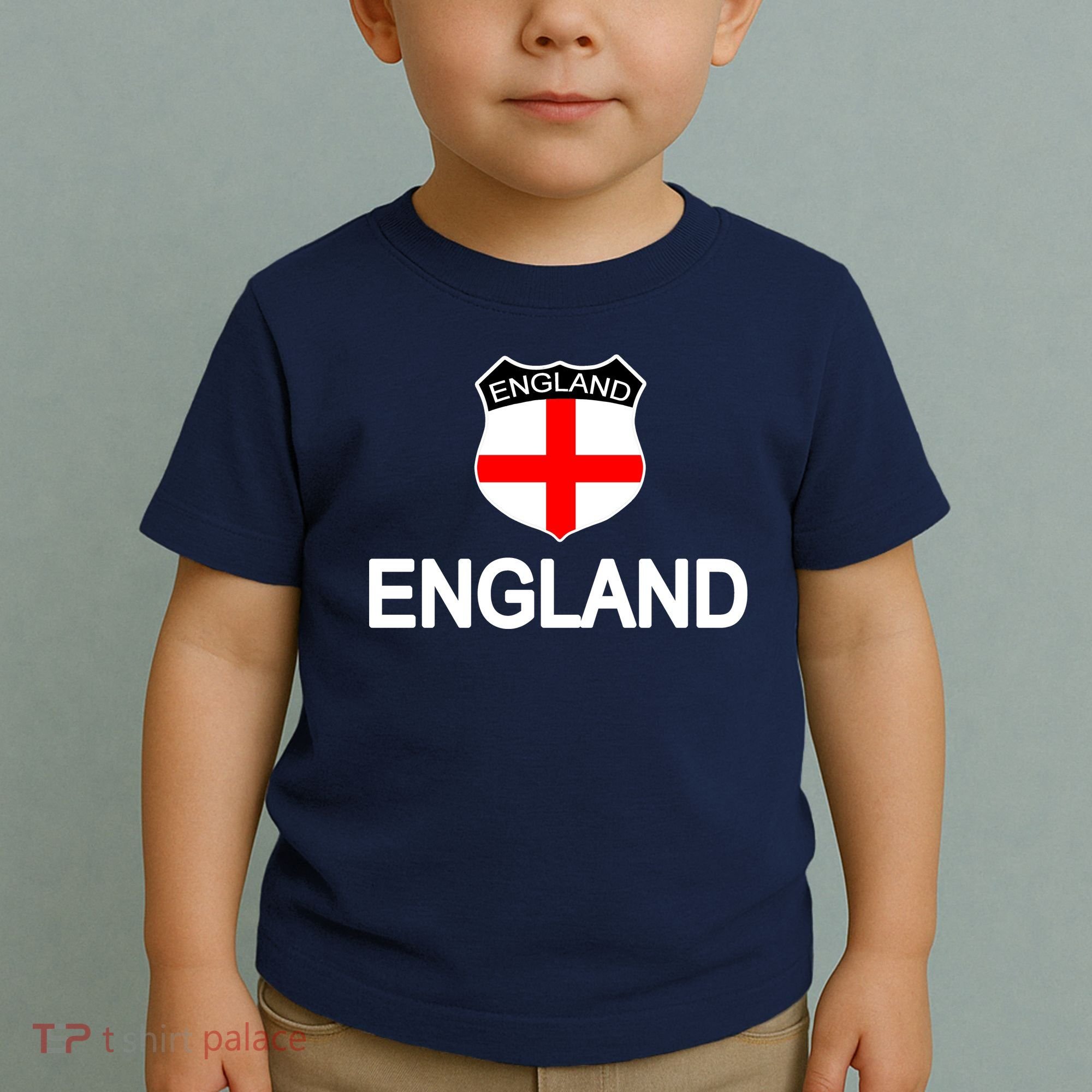 England Soccer Fan English Crest Flag Toddler T-Shirt
