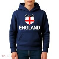 England Soccer Fan English Crest Flag Kids Hoodie thumb 4