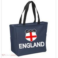 England Soccer Fan English Crest Flag Tote Bag thumb 2