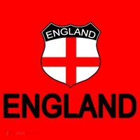 England Soccer Fan English Crest Flag Santa Hat thumb 1