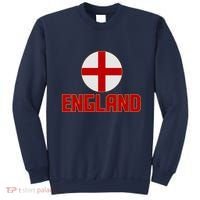 England Soccer Football Red and White Cross Flag logo Sweatshirt thumb 0