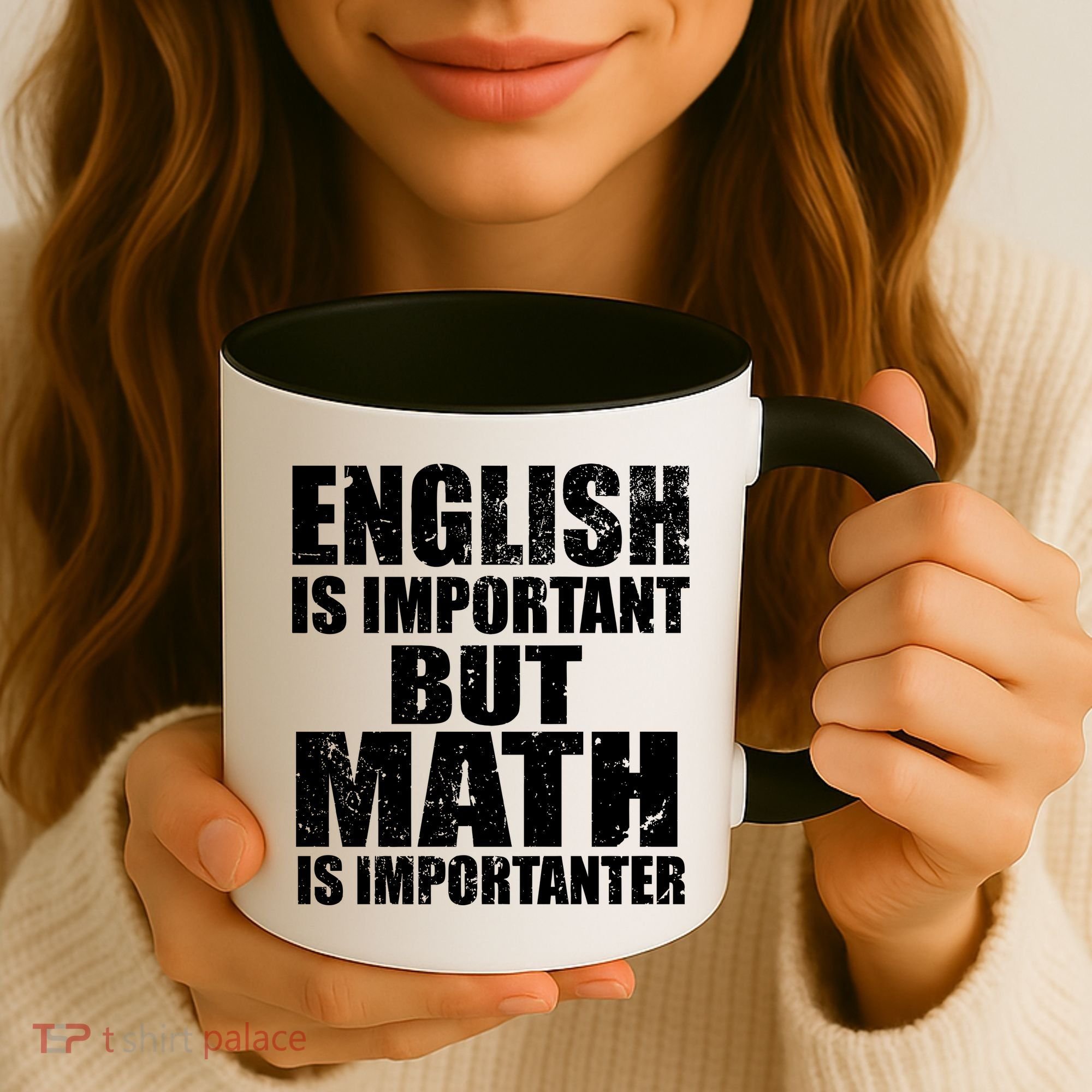English Is Important But Math Is Importanter Coffee Mug