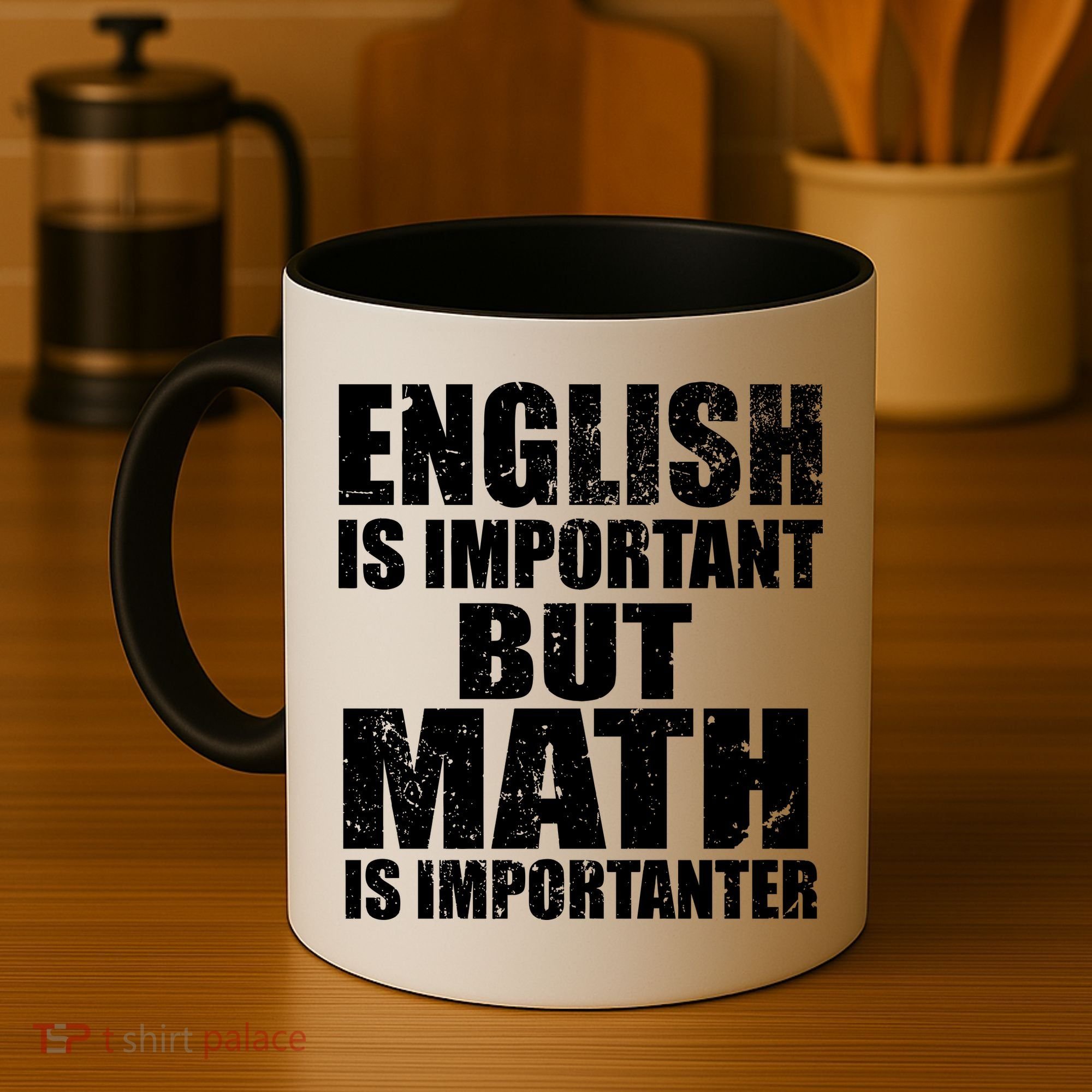 English Is Important But Math Is Importanter Coffee Mug