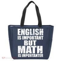 English Is Important But Math Is Importanter Tote Bag thumb 0