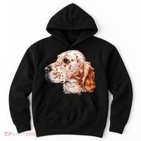 English Setter Dog Hoodie thumb 0