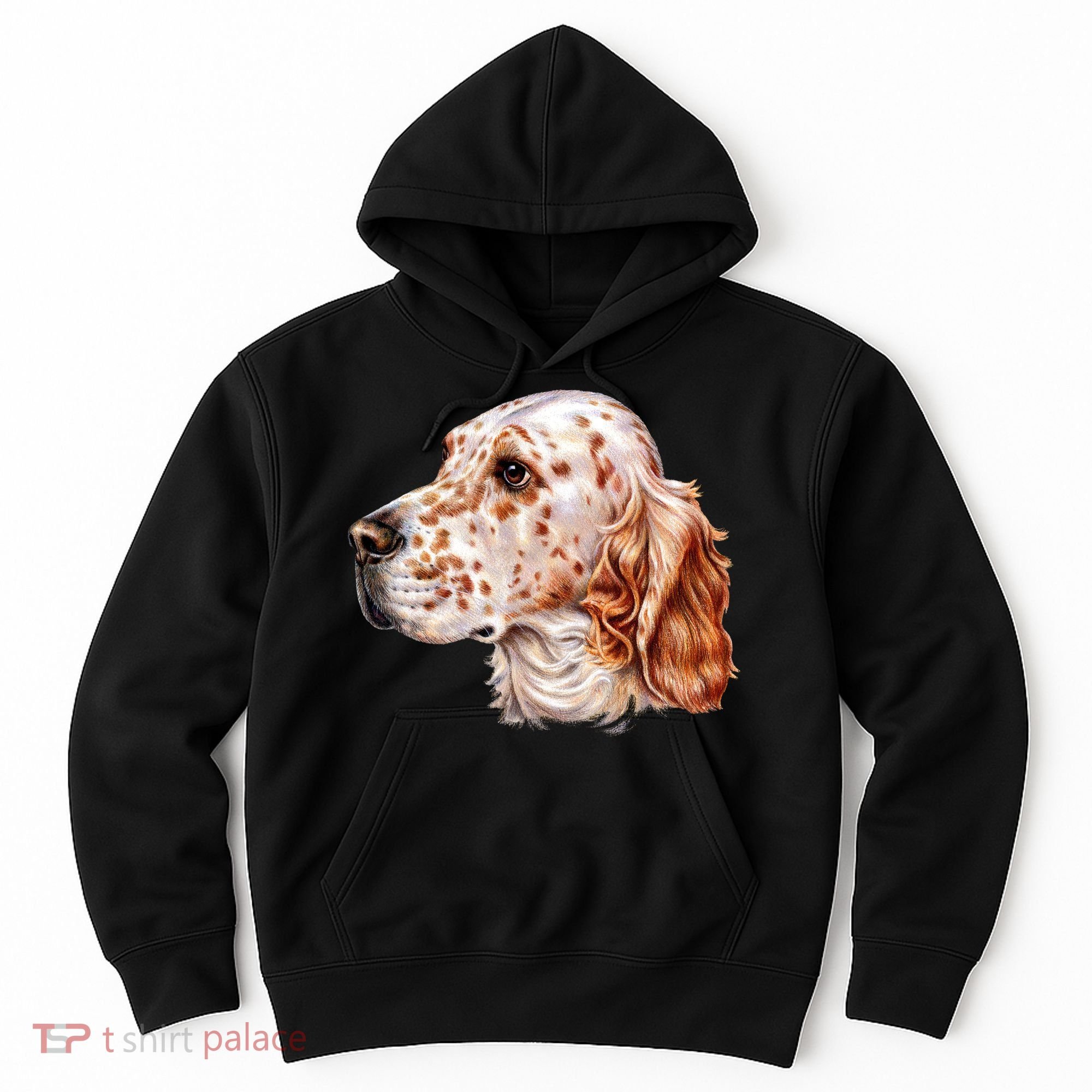 English Setter Dog Hoodie