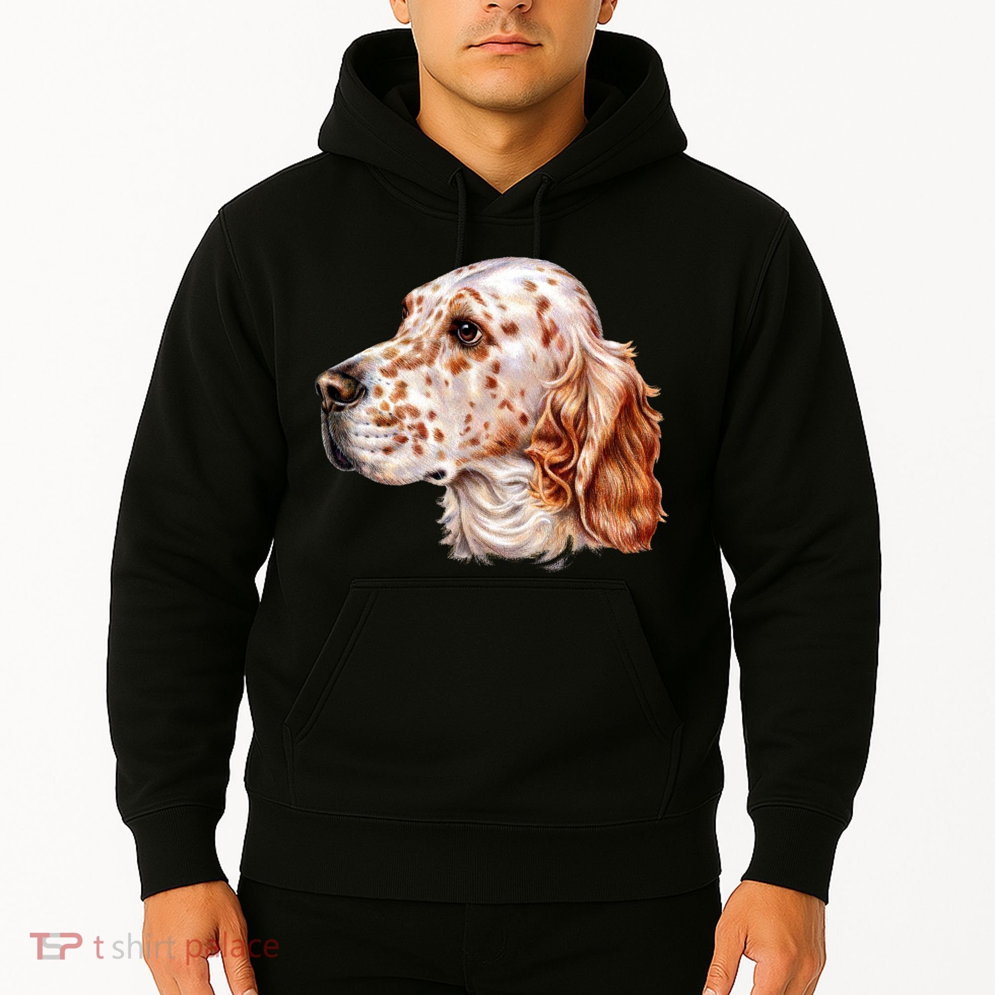 English Setter Dog Hoodie