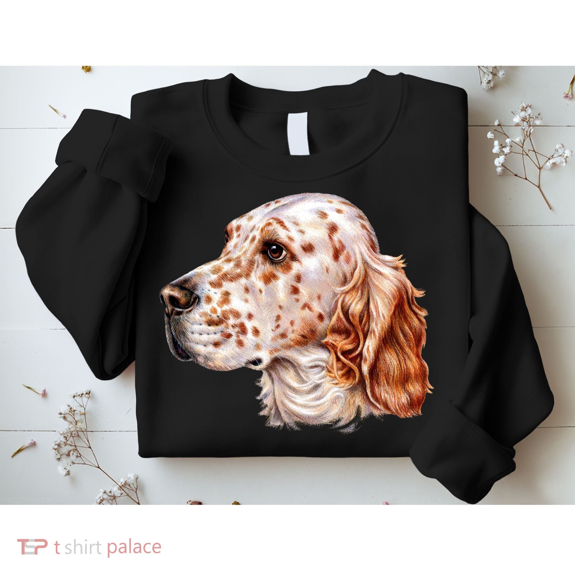 English Setter Dog Sweatshirt
