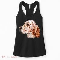 English Setter Dog Women's Tank Top thumb 0