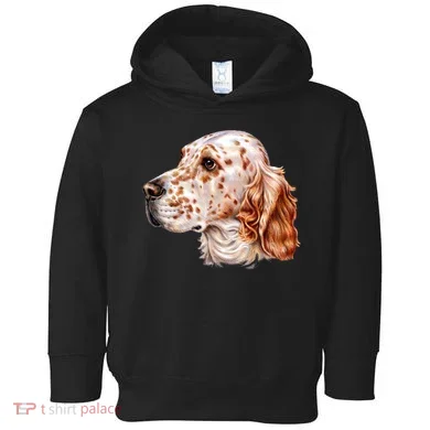 English Setter Dog Toddler Hoodie