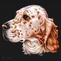 English Setter Dog Women's Long Sleeve Shirt thumb 2