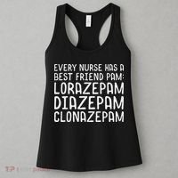 Every Nurse Has A Best Friend Funny Women's Tank Top thumb 3