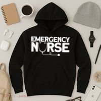 Emergency Nurse - Humorous Nursing Nurse Hoodie thumb 3