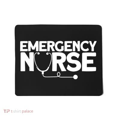 Emergency Nurse - Humorous Nursing Nurse Mousepad