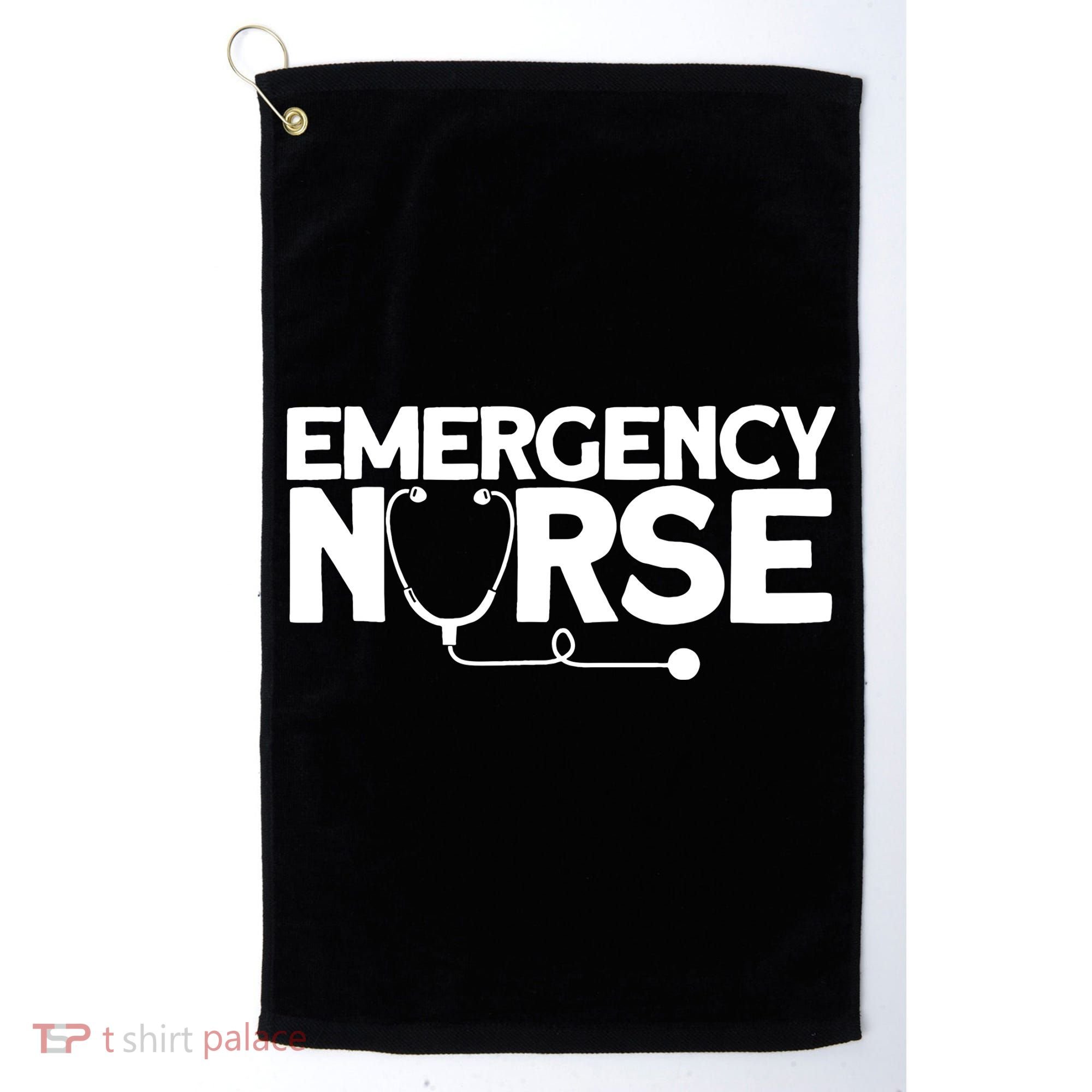 Emergency Nurse - Humorous Nursing Nurse Golf Towel