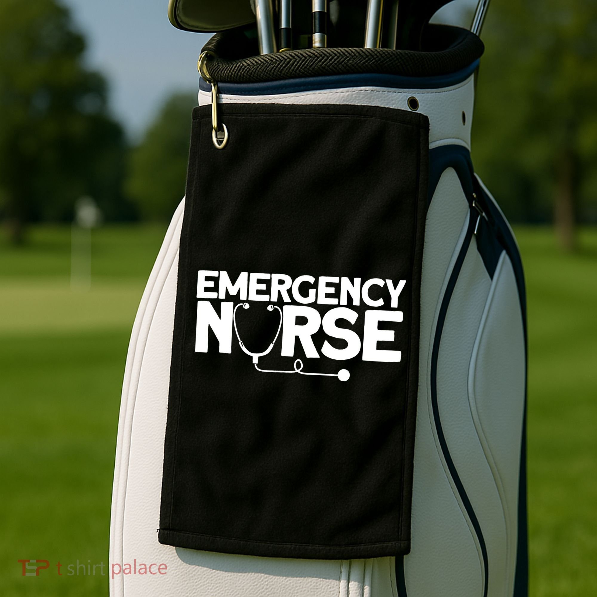Emergency Nurse - Humorous Nursing Nurse Golf Towel