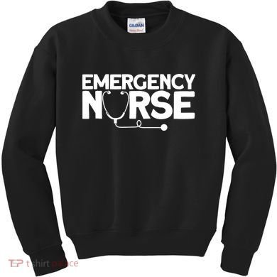 Emergency Nurse - Humorous Nursing Nurse Kids Sweatshirt