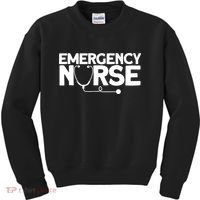Emergency Nurse - Humorous Nursing Nurse Kids Sweatshirt thumb 0