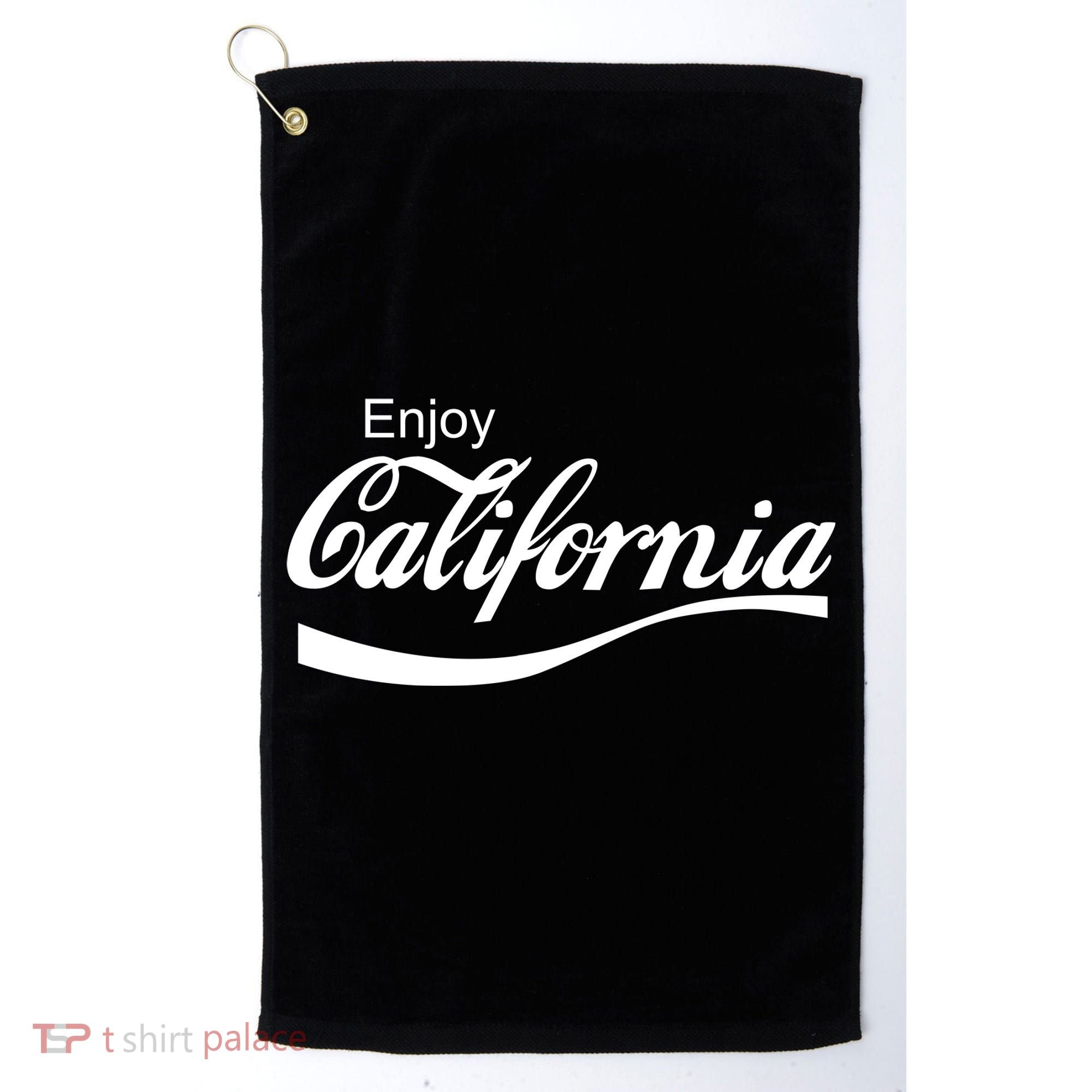 Enjoy California Golf Towel