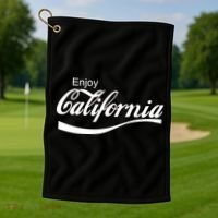 Enjoy California Golf Towel thumb 1