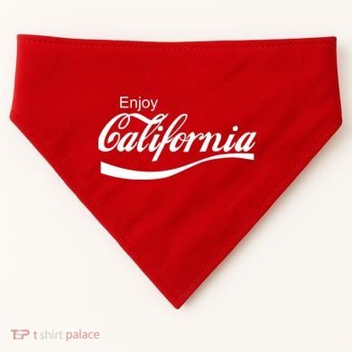 Enjoy California USA-Made Doggie Bandana