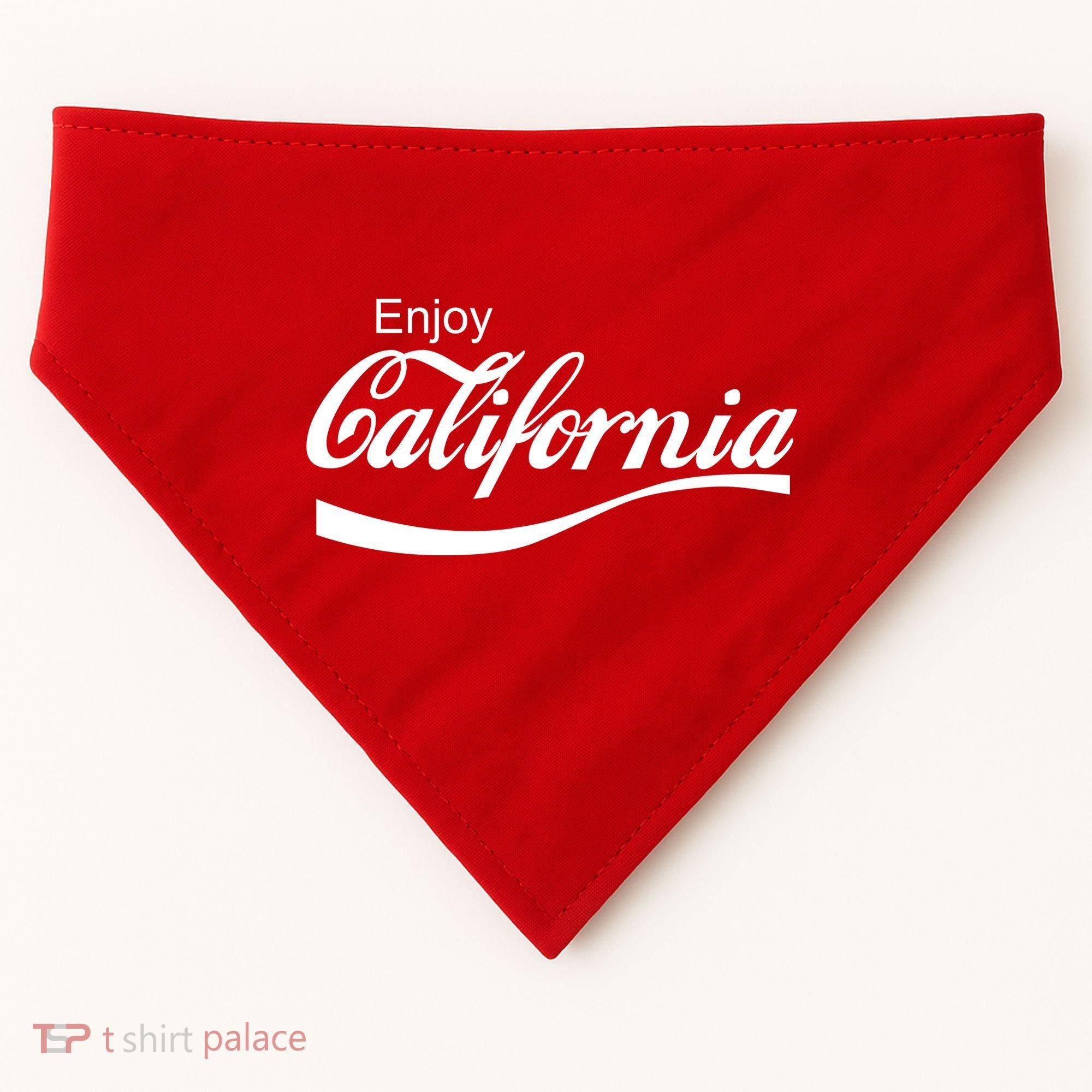 Enjoy California USA-Made Doggie Bandana