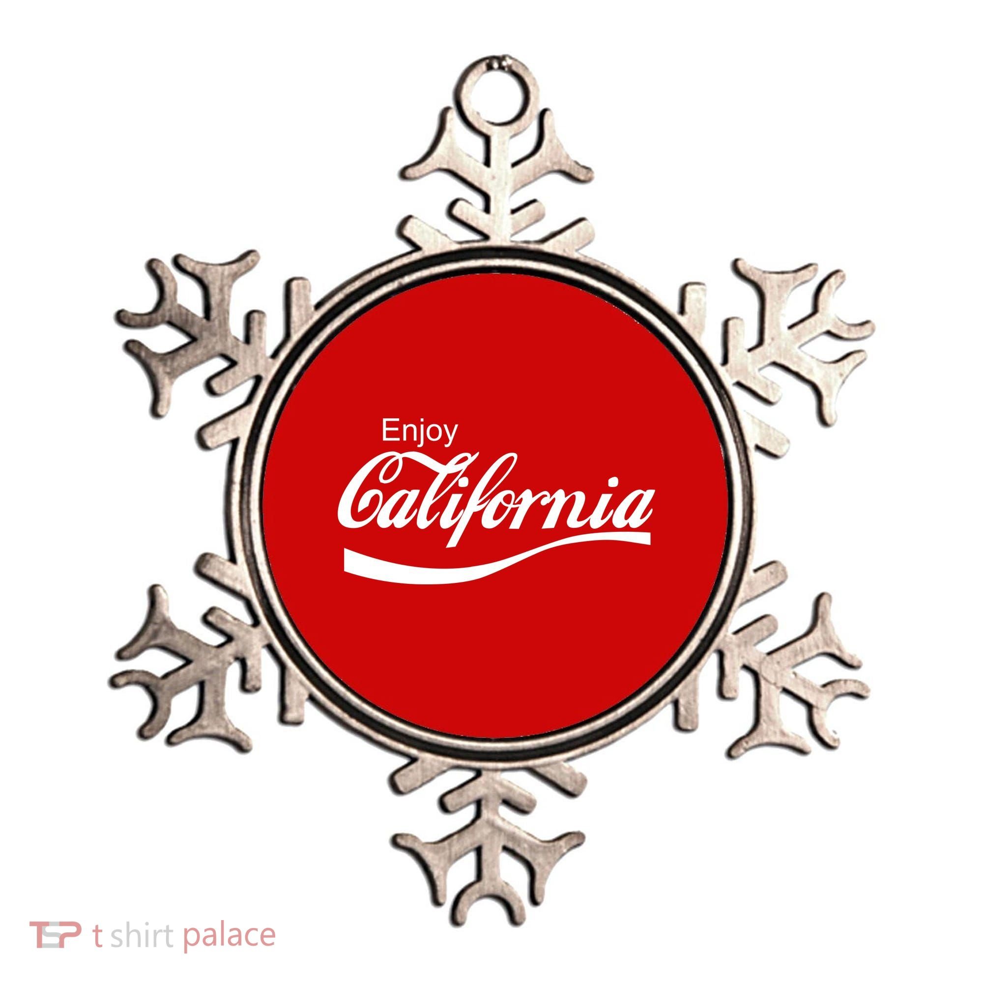 Enjoy California Ornament
