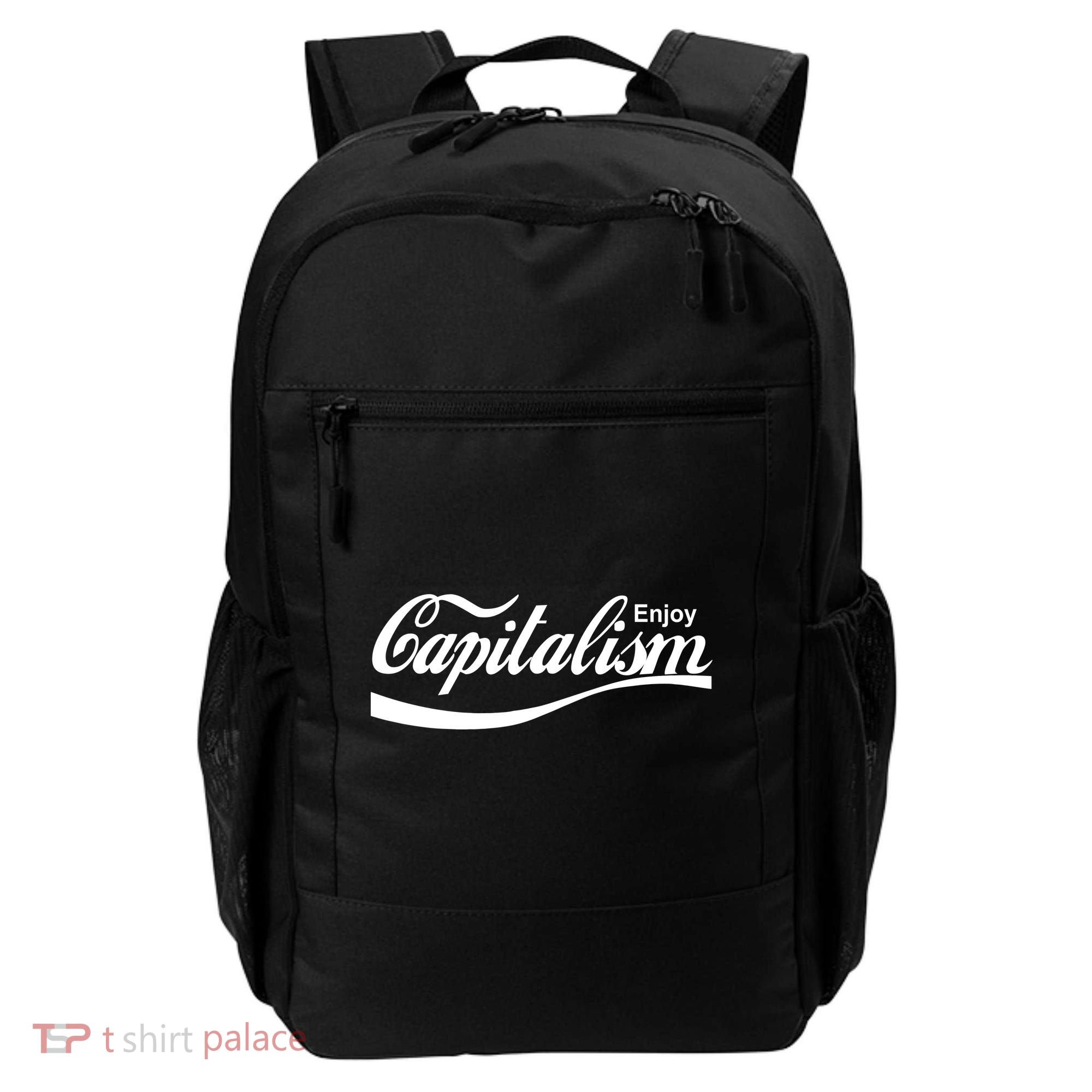 Enjoy Capitalism Backpack