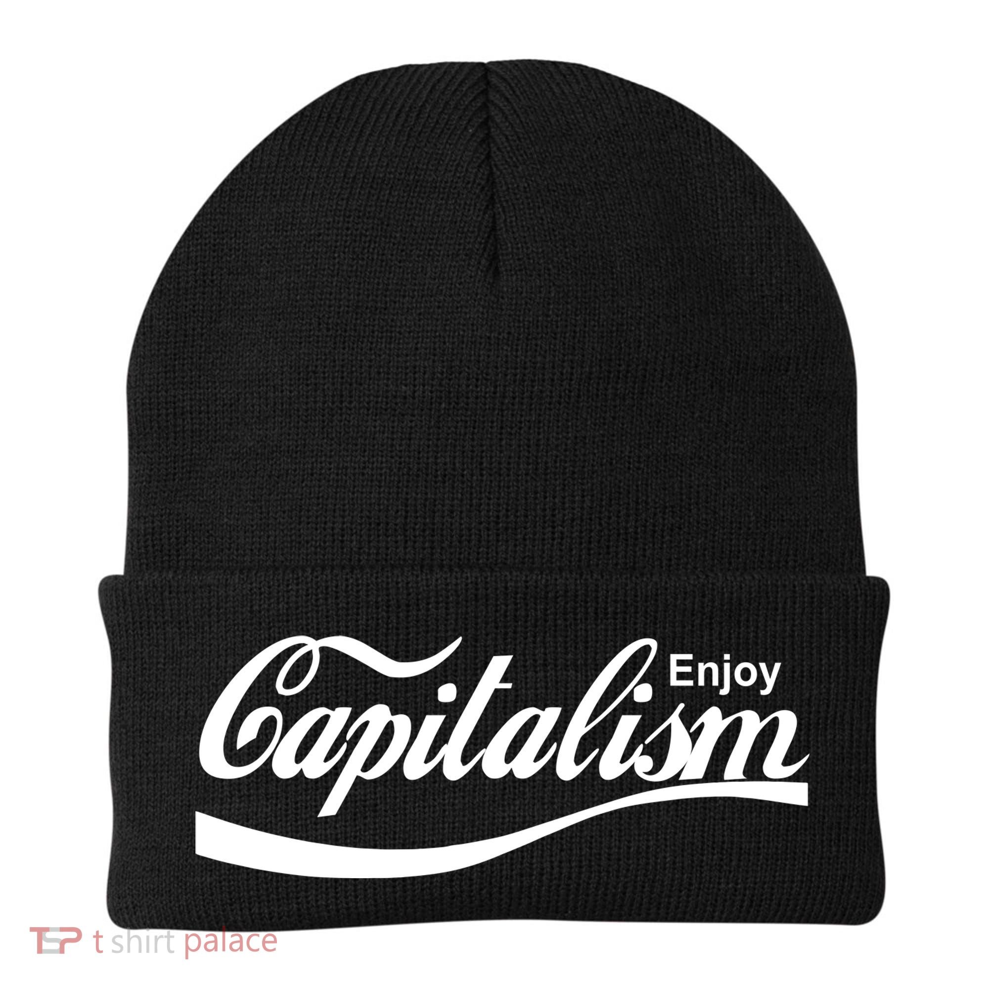 Enjoy Capitalism Beanie