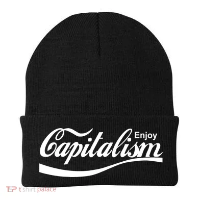 Enjoy Capitalism Beanie