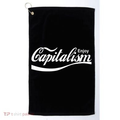 Enjoy Capitalism Golf Towel