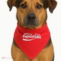 Enjoy Capitalism USA-Made Doggie Bandana thumb 1