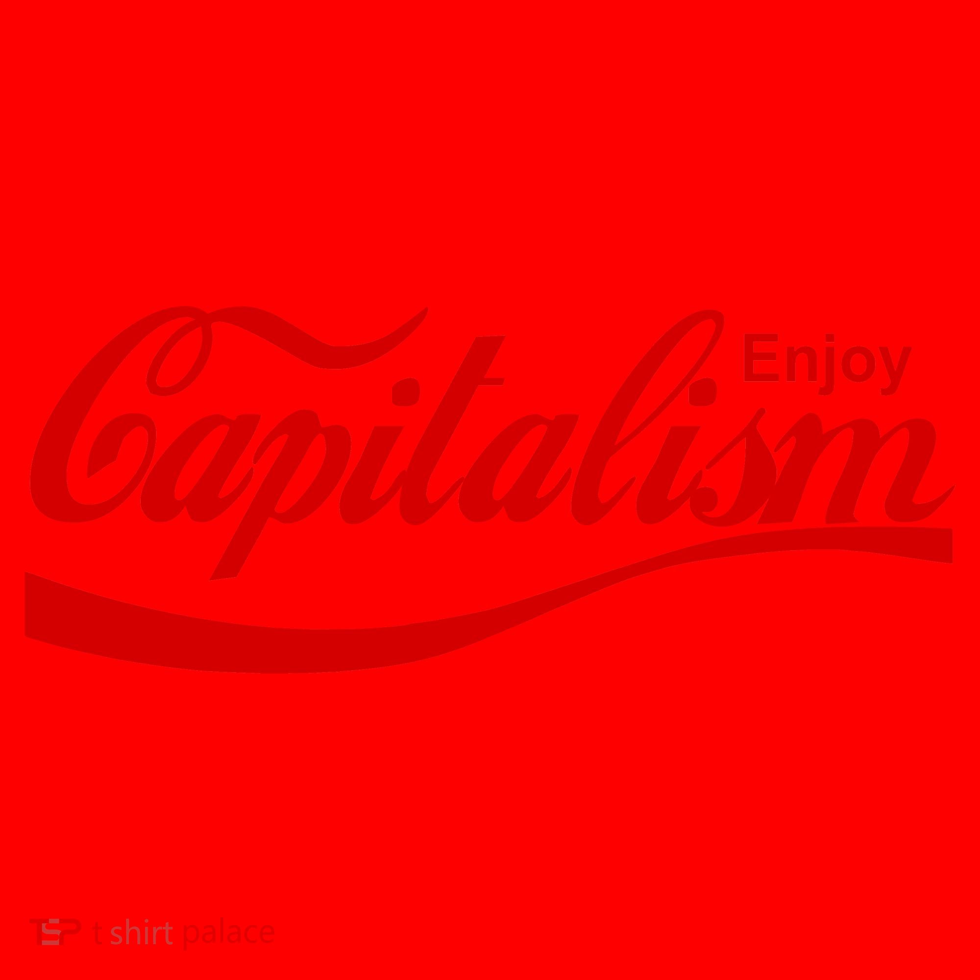 Enjoy Capitalism Santa Hat