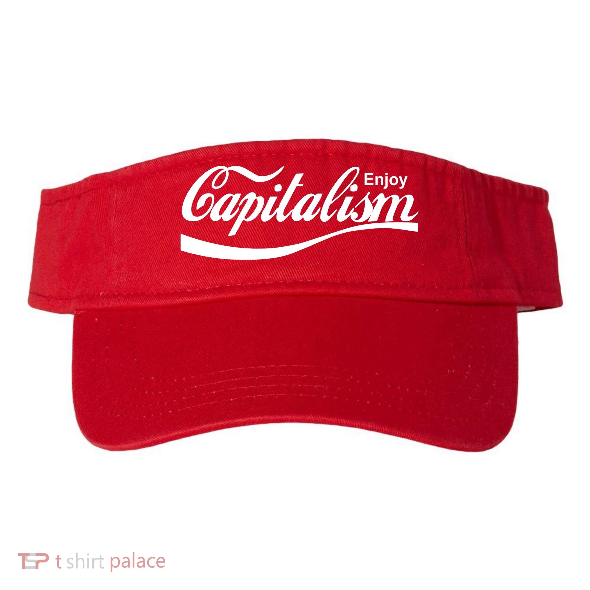 Enjoy Capitalism Visor
