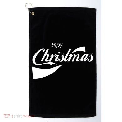 Enjoy Christmas Golf Towel