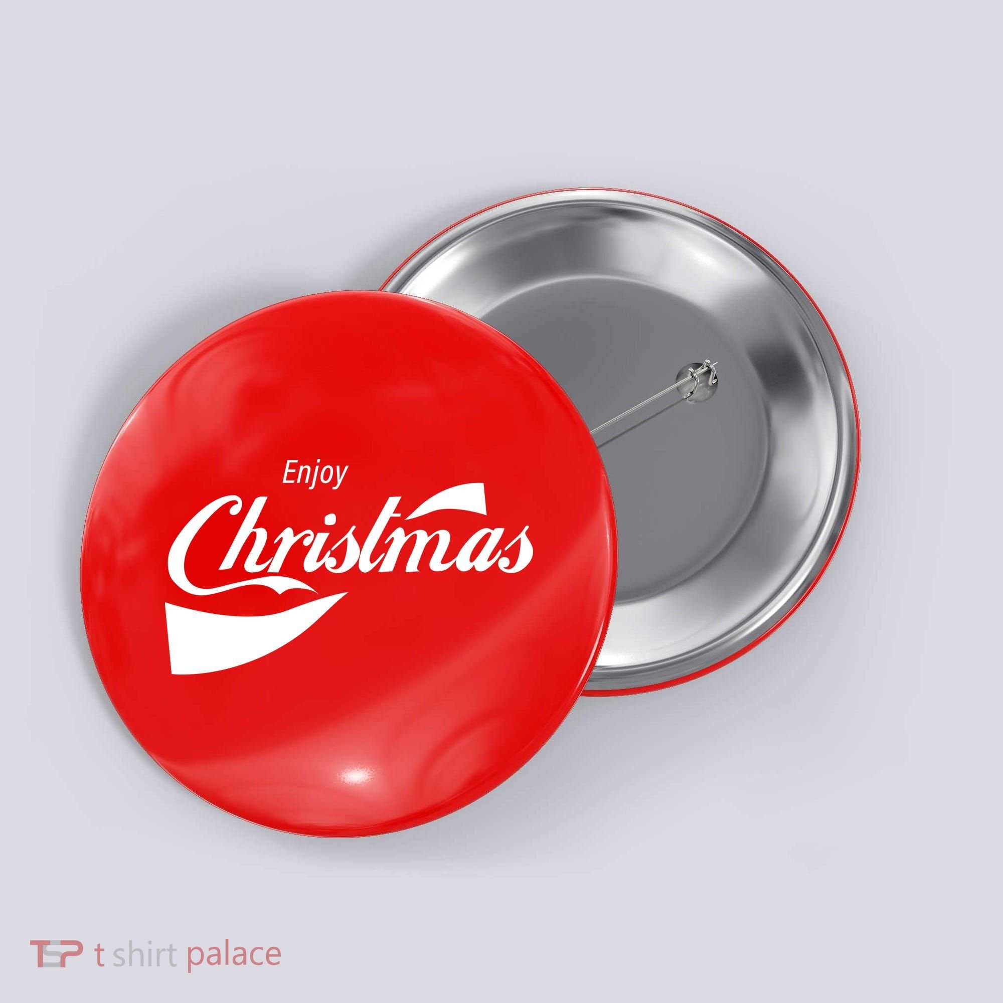 Enjoy Christmas Button