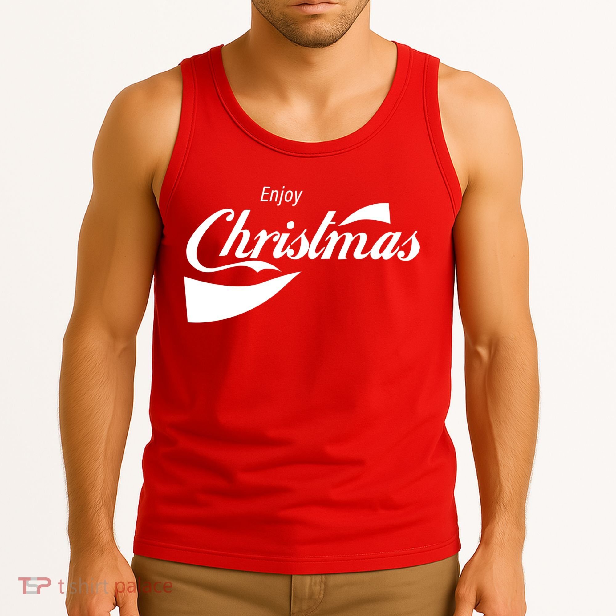 Enjoy Christmas Tank Top