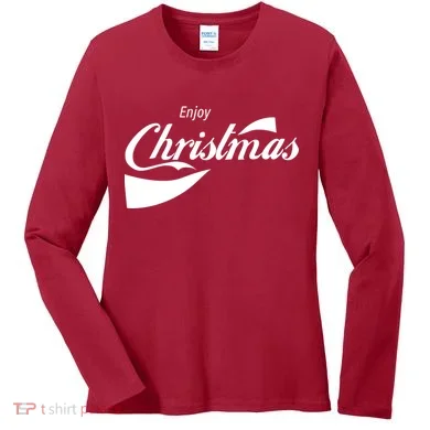 Enjoy Christmas Women's Long Sleeve Shirt