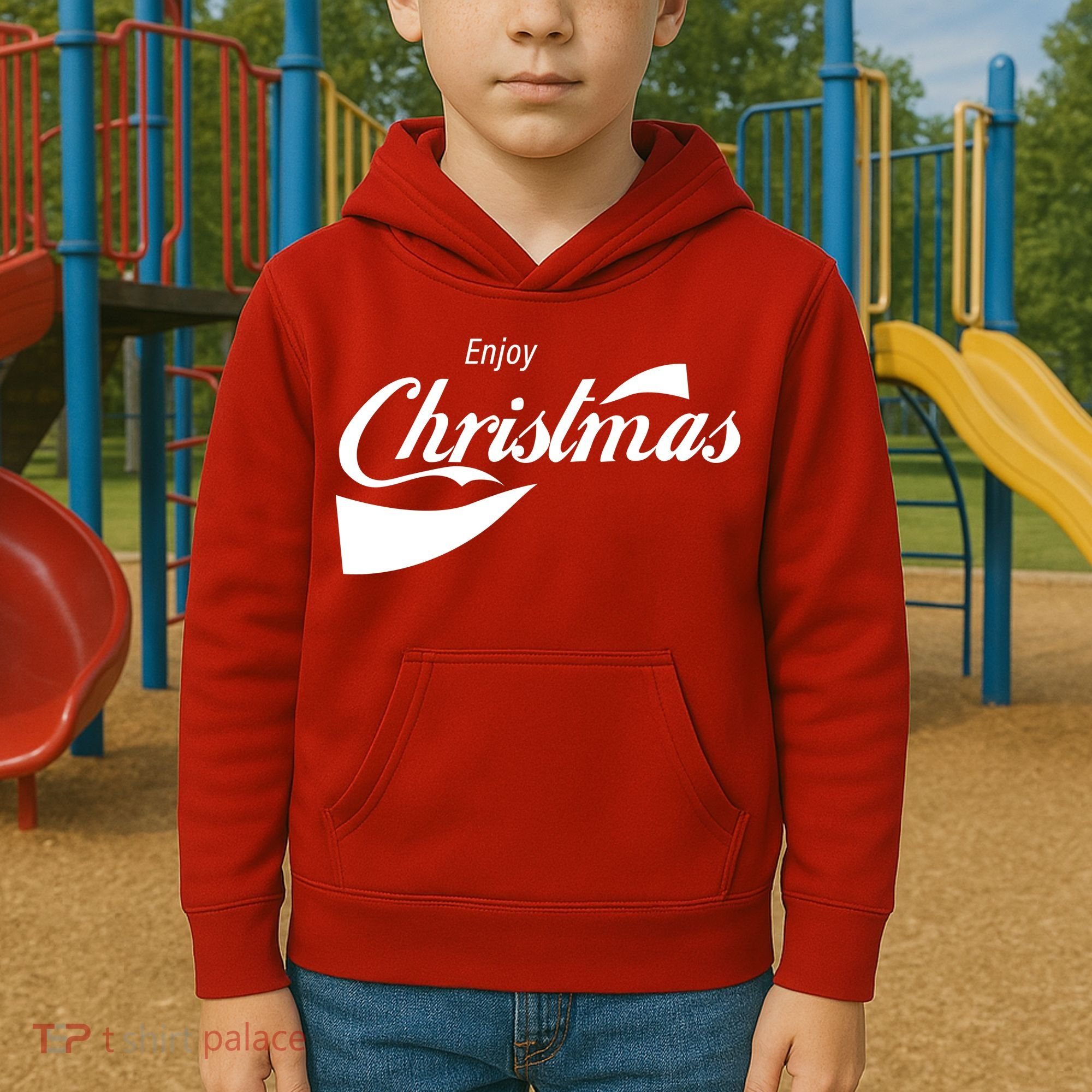 Enjoy Christmas Kids Hoodie