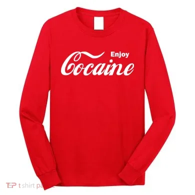 Enjoy Cocaine Long Sleeve Shirt