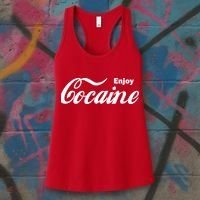Enjoy Cocaine Women's Tank Top thumb 3