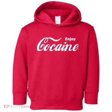 Enjoy Cocaine Toddler Hoodie