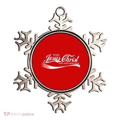 Enjoy Jesus Christ Thou Shalt Never Thirst Ornament
