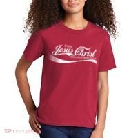 Enjoy Jesus Christ Thou Shalt Never Thirst Kids T-Shirt thumb 2