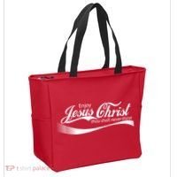 Enjoy Jesus Christ Thou Shalt Never Thirst Tote Bag thumb 2