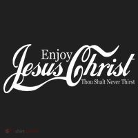 Enjoy Jesus Christ Thou Shalt Never Thirst Funny Beanie thumb 2