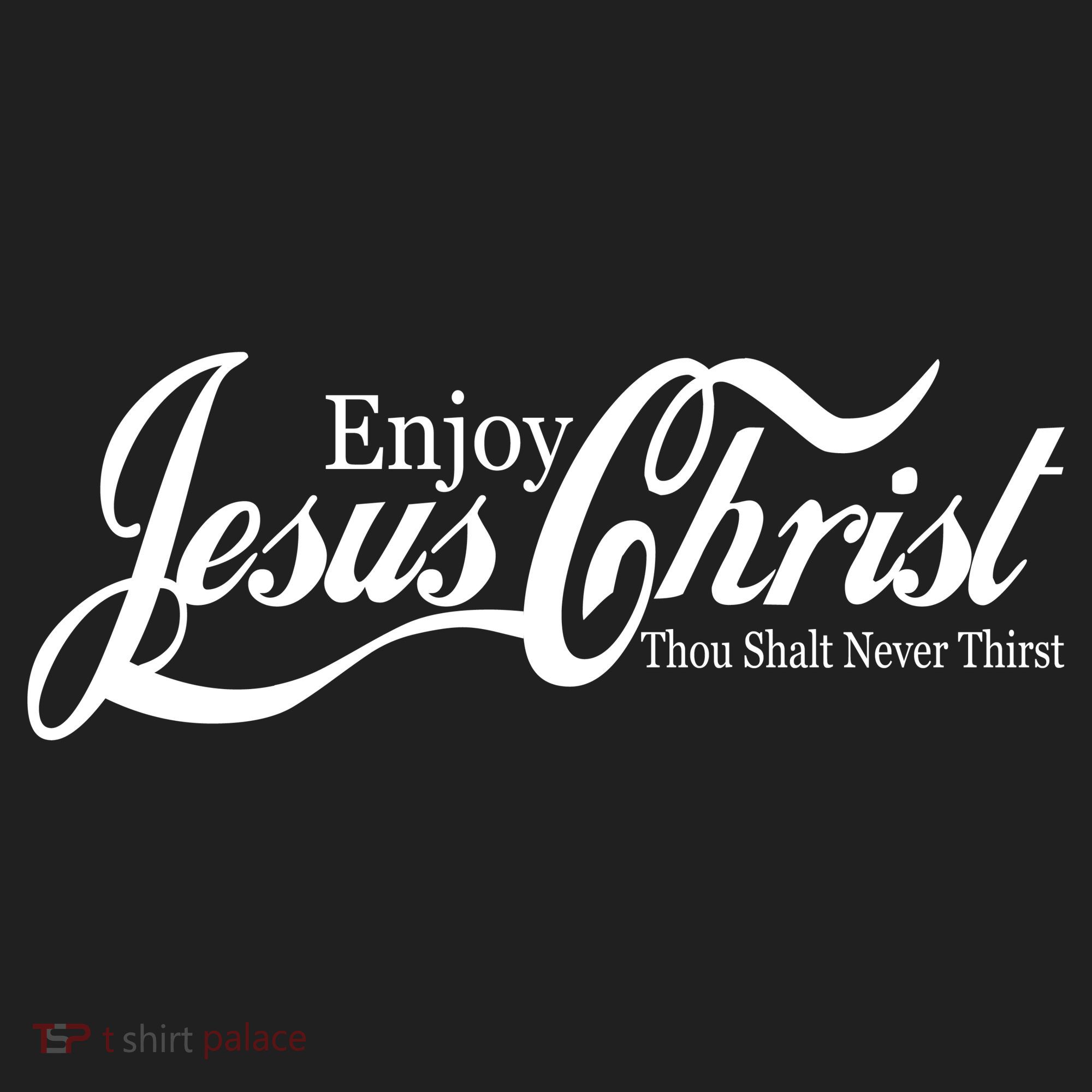 Enjoy Jesus Christ Thou Shalt Never Thirst Funny Beanie
