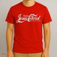 Enjoy Jesus Christ Thou Shalt Never Thirst Funny T-Shirt thumb 3